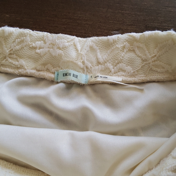 Kimchi Blue White Lace Skirt - Picture 4 of 6